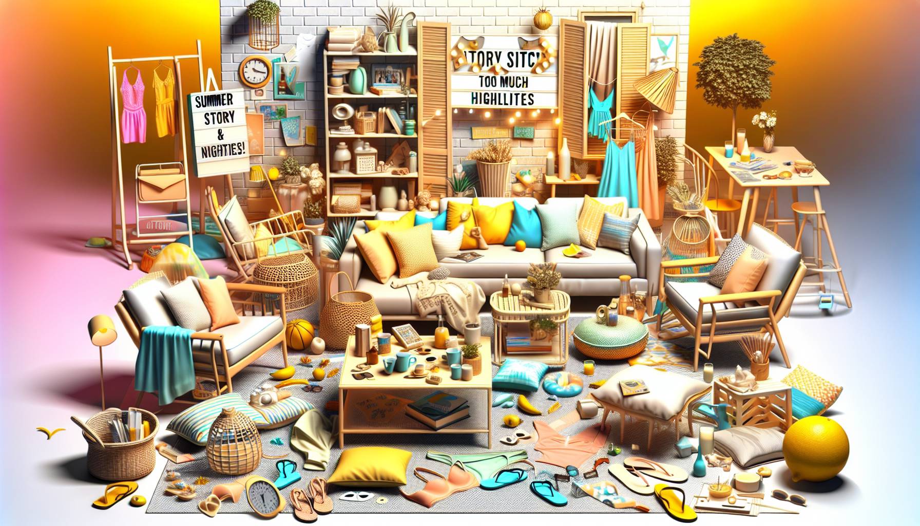 Summer Story Sitcom Too Much Highlights Nighties